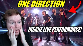 Ed Sheeran Reacts to One Direction - Where Do Broken Hearts Go Live @ The 2014 X Factor Final