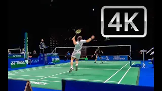 Best 4K Nice Angle match from Christo Popov and Prannoy H.S. in Swiss Open!