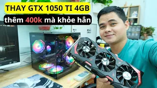 PC Gaming Gần 6 Triệu Lắp GTX 1050 TI Chiến Thử Game Cho Anh Em Xem Có Khác Con GTX 1050 ?