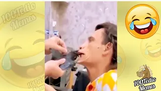 TENTE NÃO RIR - memes e VIDEOS ENGRAÇADOS 2023 - #92 canal 100Tédio memes