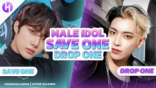 KPOP GAME | SAVE ONE DROP ONE  (MALE IDOL VERSION)