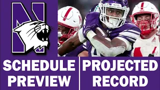 Northwestern Football 2023 Schedule Preview & Record Projection