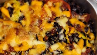 15 Min #dinner | Blackbean Dip Caserole style! #homemade #cooking #easyrecipe #food