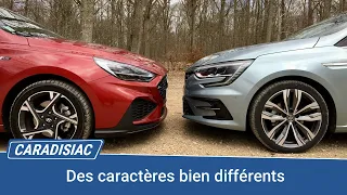 Comparatif - Hyundai i30 SW vs Renault Mégane Estate : break dance