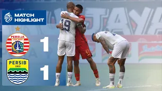 Highlights | PERSIJA Jakarta VS PERSIB Bandung | Pekan 11