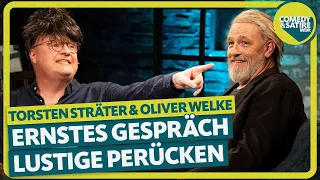 Ein ernstes Gespräch mit lustigen Perücken – Oliver Welke & Torsten Sträter | STRÄTER Folge 21