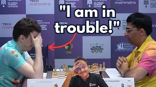 Duda's energy vs Vishy Anand's understanding | Global Chess League 2023