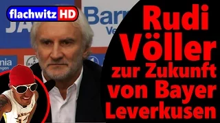 Rudi Völler zur Zukunft von Bayer Leverkusen nach der Blamage gegen Schalke - Satire / Comedy