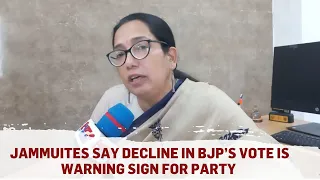 Jammuites Say Decline In BJP’s Vote Is Warning Sign For Party