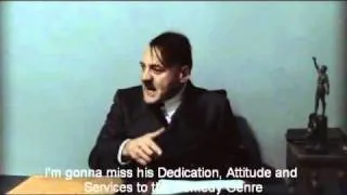 Hitler learns Leslie Nielsen has Died