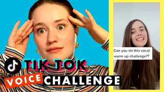 Pro Singer Sigrid Tries Super Hard TikTok Vocal Challenges! | TikTok Voice Challenge | Cosmopolitan
