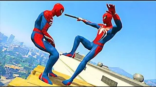 GTA 5 Spiderman Ragdolls Fails & Wins Episode 1 (Euphoria Physich)