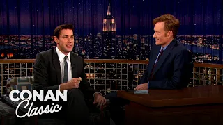 John Krasinski's Strangest Fan Encounter | Late Night with Conan O’Brien
