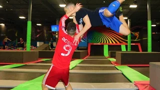 WWE MOVES AT THE TRAMPOLINE PARK 4