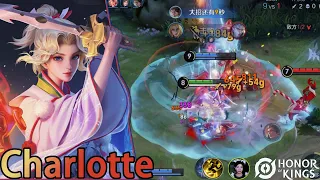 Honor of Kings（Charlotte）Charlotte's best skin｜A melhor skins de Charlotte.（1788 TOKENS）