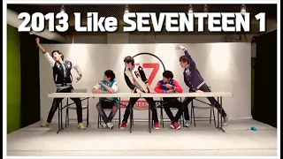 The first "LIKE SEVENTEEN" concert in 2013.