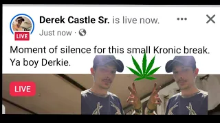 Derek Derkie Castle Facebook Live 5/31/24. Small Kronik Break With ya boy Derkie #bcmce #derkieverse