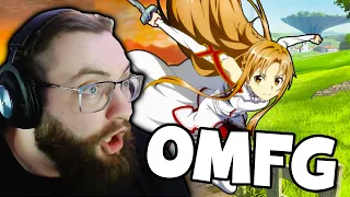 First Time REACTING to Sword Art Online Openings (1-9) Non Anime Fans!