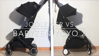 Babyzen Yoyo 2 VS Joolz Aer: Mechanics, Comfort, Use