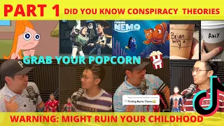 Just The Nobodys | Conspiracy theories that might ruin your childhood | TikTok compilation | Part 1