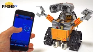 LEGO Wall-E RC - smartphone controlled toys (set 21303) by 뿡대디