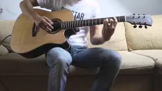 3 Doors Down - Here Without You [Acoustic Guitar Cover] FULL HD