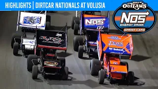 World of Outlaws NOS Energy Drink Sprint Cars | Volusia Speedway Park | Feb. 10, 2024 | HIGHLIGHTS