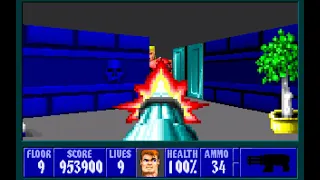 Wolfenstein 3D: Episode 5, Floor 9 (100% Clear)