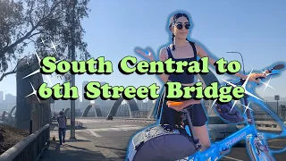 The New 6th Street Bridge 🚲 : LOS ANGELES BIKE RIDE