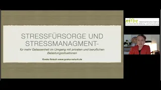 KiTa in Corona-Zeiten: Selbstfürsorge und Stressmanagement (Goska Soluch)