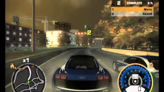 Need For Speed Most Wanted - Darius vs Razor Blacklist Nr 1 - Race 1 [HD]