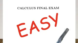 The Easiest Calculus Exam?