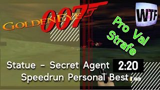 [02:20] Goldeneye 007: Statue - Secret Agent [Speedrun - N64 - NTSC-J]