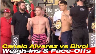 Canelo Álvarez vs Dmitry Bivol Weigh-Ins & Face-Offs