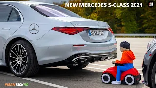 2021 NEW MERCEDES S-CLASS - PARKING DEMO - MERCEDES SELF PARKING