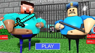 HEROBRINE BARRY'S PRISON RUN! New Scary OBBY Walkthrough FULL GAME #roblox #scaryobby