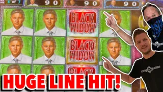 EPIC LINE HIT! $30 Black Widow Slot Machine High Limit Comeback @ The Hard Rock Tampa