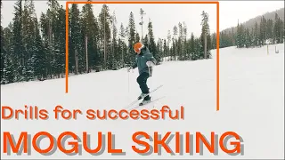 Drills for successful mogul skiing Lesson1 Julie Ray, Mark Kahre and Bill Peltier