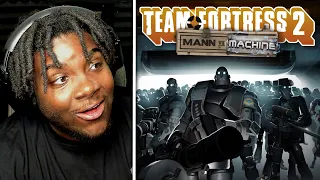 Overwatch Fan Reacts to Team Fortress 2 (Mann vs Machine)