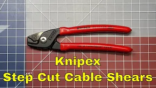 Knipex (95 11 160) 스텝 컷 케이블 가위