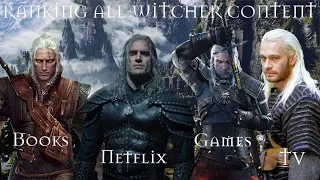 Full Witcher Ranking: Including Books, Games, Netflix Seasons, TV Shows