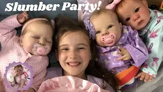 REBORN SLUMBER PARTY! for Reborn Fun Friday!