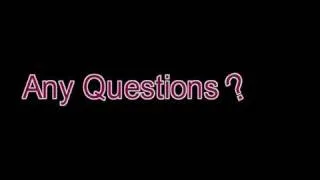 Any Questions? Trailer Hackel