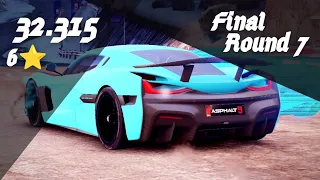 32.315 | Rimac Nevera Elite Grand Prix - Final Round 7 - Landslide | Asphalt 9