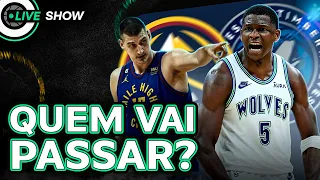 QUEM LEVA? NUGGETS VS TIMBERWOLVES! É NIKOLA JOKIC VS ANTHONY EDWARDS! | #CENTRALLIVESHOW