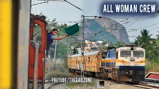 Woman Loco Pilots Drive the Train | Indian Railways | Woman's Day Train Videos