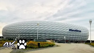 [ 4K ] "Allianz Arena" Football stadium for UEFA I Munich I Walking Tour I Germany