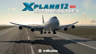 X-Plane 12 | SSG  747-8 Anniversary Edition | RCTP ✈ VHHH