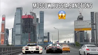 🇷🇺 MOSCOW DURING THE SANCTIONS 😱The most BEAUTIFUL METROPOLIS IN THE WORLD! Zvenigorodskoe highway