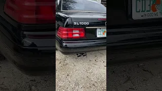 R129  SL500  Homemade Exhaust